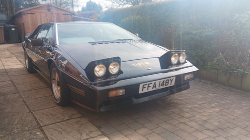 (sale pending) 1982 Lotus Turbo Esprit