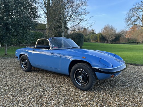 1969 LOTUS ELAN S4 CONVERTIBLE SOLD