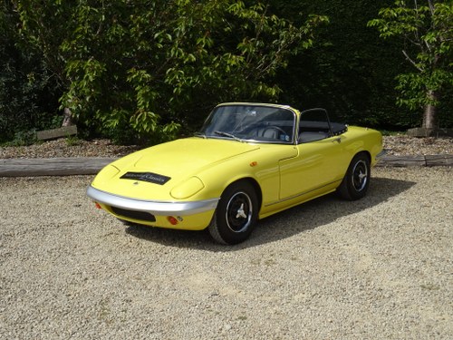 1967 Lotus Elan SE– Meticulously Restored, Left-Hand Drive A vendre