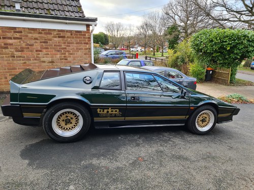 1983 Lotus Esprit Turbo. Ex. Managing Director of Lotus