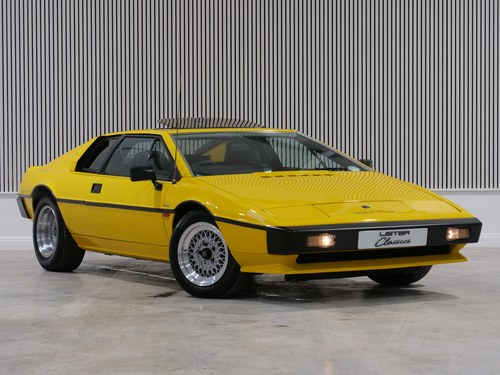 1982 Lotus Esprit 3 with low miles and epic history SOLD