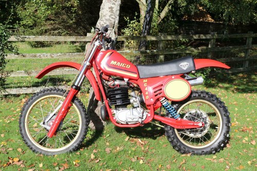 Maico 440 MX 1980 Twin Shock Fresh on from a private Collect VENDUTO