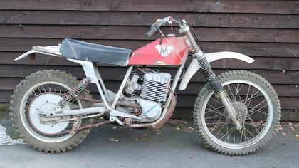 Maico 250 MX Twin Shock Motocross MotoX 1972 UK Barn find Re