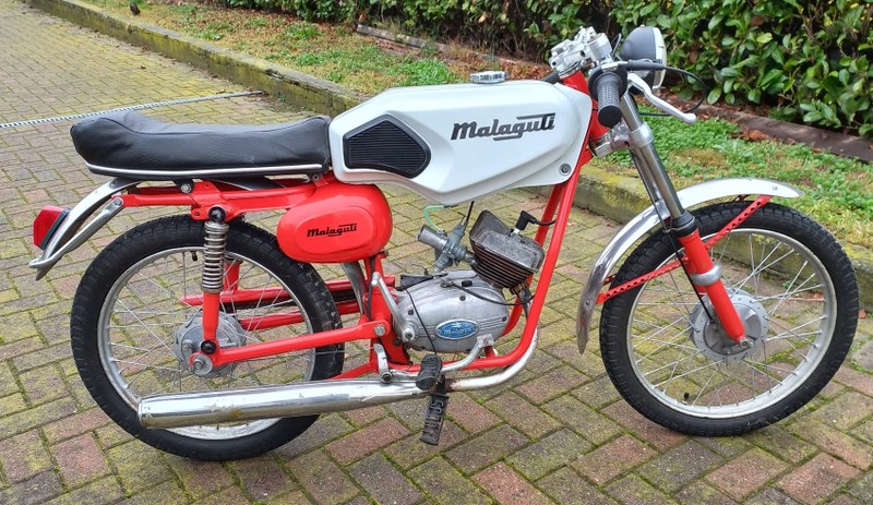 1972 Malaguti Fifty White Left Hand Drive in Italy For Sale