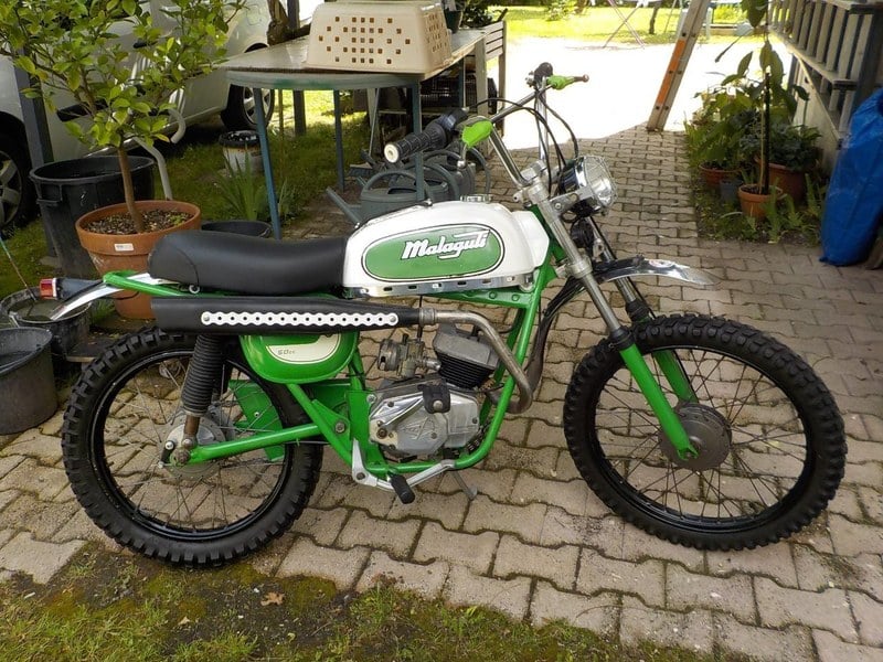 1972 Malaguti Cavalcone Green Manual, speed in Cahors, France