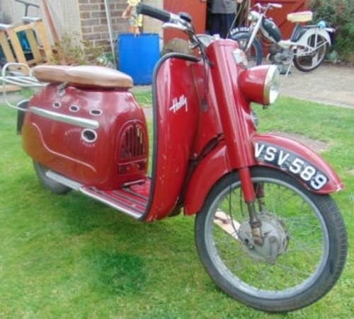 1955 Rare french manurhin hobby 75cc scooter 1956 In vendita