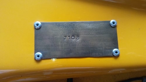 1966 For Sale... Marcos mini Mk2 Full Restoration! For Sale