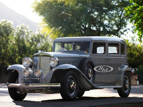 1932 Marmon Sixteen Five-Passenger Sedan By LeBaron For Sale by Auction