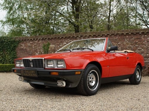 1986 Maserati 2.0 Bi Turbo Spider Zagato only 11.291 miles! For Sale