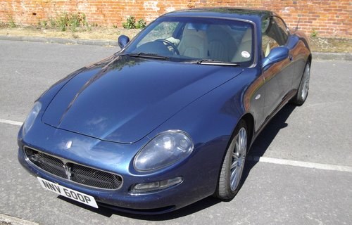 2002 Maserati Cambiocorsa sports coupe car For Sale by Auction