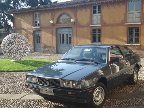 1987 Rare Maserati Biturbo I Conserved In vendita