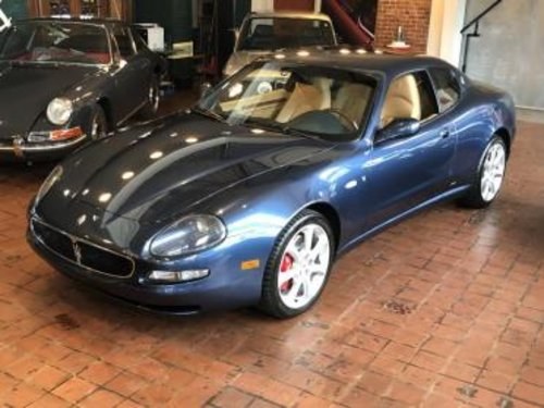 2003 Maserati Coupe GT = 6 speed Manual Blue(~)Tan  $24.9k  In vendita
