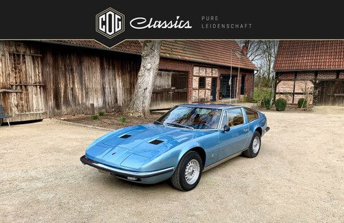 1972 A fantastic Maserati Indy with an amazing history For Sale