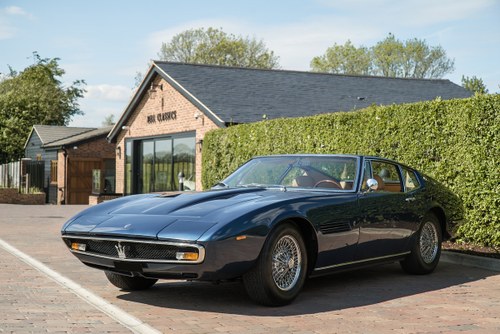 1970 Maserati Ghibli 4.7 L (Rare Factory AC & PAS) In vendita