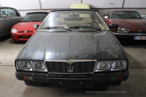 1989 MASERATI BiTurbo Zagato Spyder  In vendita all'asta
