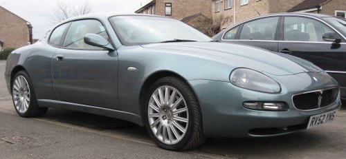 EXTRA LOT:Lot 23 A 2002 Maserati 4200 Cambrio Corsa-11/09/19 For Sale by Auction