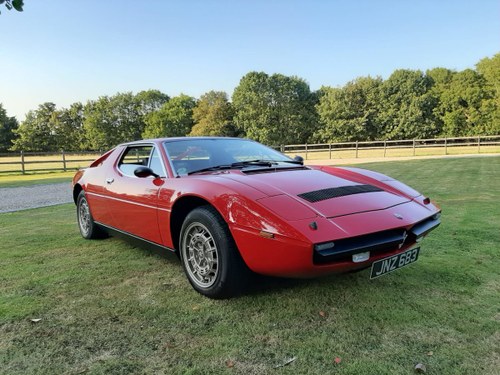 1976 Maserati Merak SS ”THE ABBA MASERATI” In vendita
