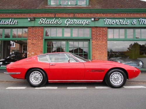 1970 Maserati Ghibli SS Coupe 1 of 12 RHD Cars  In vendita