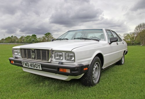 1983 Maserati Quattroporte III For Sale by Auction