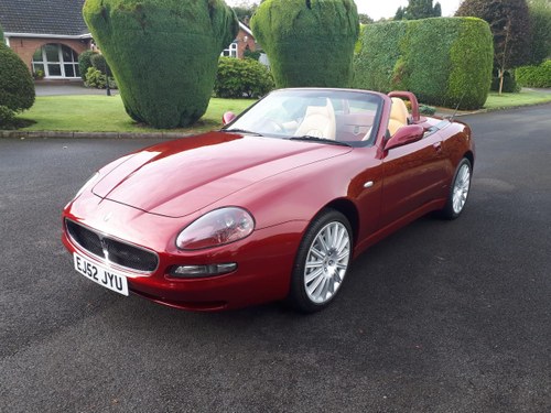 2003 Maserati 4200 Spyder Cambiocorsa Just 15,278 miles For Sale by Auction