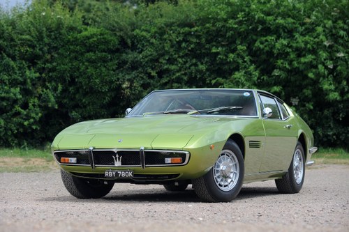 1971 Ghibli SS in concours condition SOLD