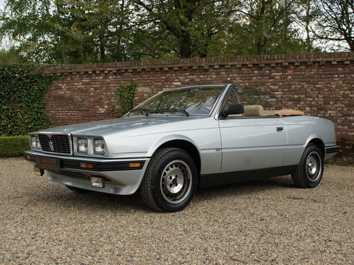 1986 Maserati Biturbo 2.0 Spider Zagato with only 31.826 kms! For Sale