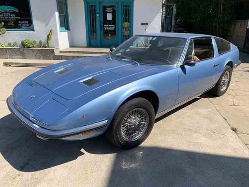 1969 Maserati Indy 4.2 Liter Blue(~)Tan Manual Runs $49.5k For Sale
