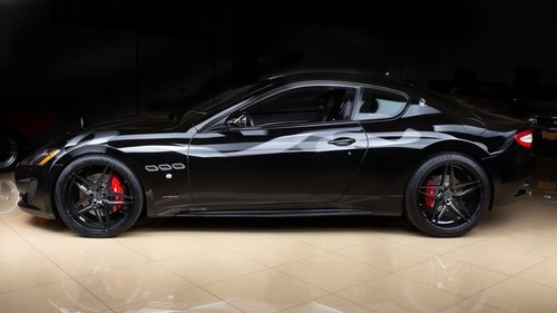 2016 Maserati GranTurismo Sport F-1 auto All Black $64.9k For Sale