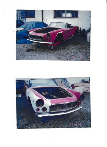 Maserati 3500gtspider Vignale to restore 1961 For Sale
