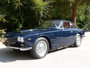 1963 Fantastic Maserati Sebring Mk1, dark-blue, red leather For Sale (picture 1 of 12)