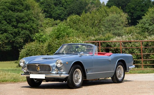 1962 Maserati 3500 GT Spyder - Factory Carbs - 3 Owners For Sale by Auction