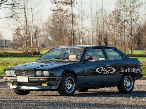 1987 Maserati Biturbo Si Black  For Sale by Auction