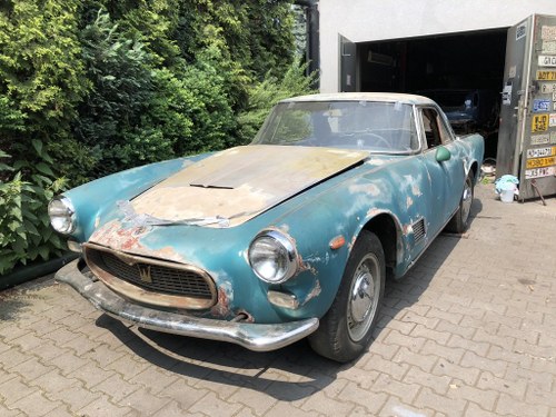 project 1962 Maserati 3500 GTI In vendita