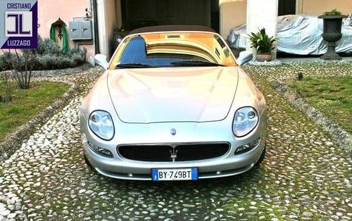 2001 THE ULTIMATE MASERATI 4200 SPIDER GT F1 TRANSMISSION. ONE OW In vendita