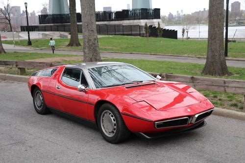 1973 Maserati Bora Red 4.9 In vendita