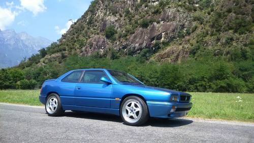 1997 One of the 166 maserati ghibli gt. As new. For Sale