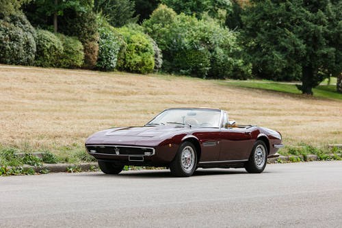 1973 - Maserati Ghibli SS Spider Conversion For Sale by Auction
