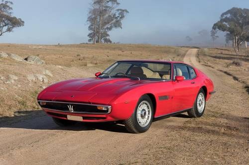 1969 MASERATI GHIBLI 4.9 For Sale by Auction