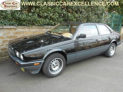 1987 MASERATI SI BLACK LIMITED ED. ONE OWNER 60000KM 12000,00 EUR SOLD