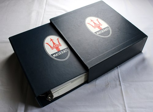 Maserati International Corporate Identity Manual In vendita