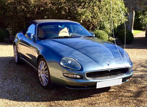 2003 Maserati 4200 GT Spyder with rare manual option For Sale