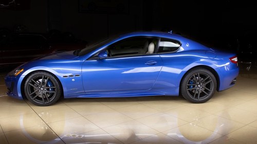 2015 Maserati Gran Turismo Coupe Blue(~)Ivory LHD 21k miles In vendita