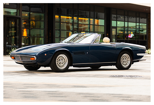 1972 Maserati Ghibli Spyder 4.9L SS -Rare + Blue(~)Tan For Sale