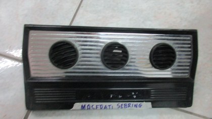 Dashboard vent plate for Maserati Sebring
