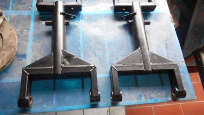 Rear lower suspension arms for Maserati Kyalami and Qpt S3