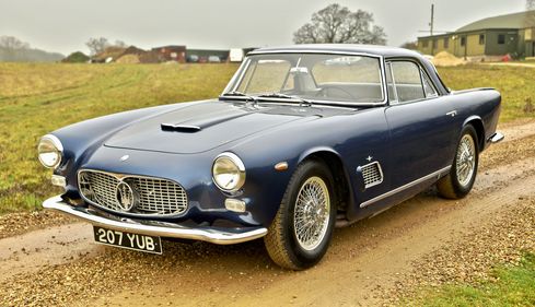 1962 Maserati 3500 GTi Coupe superleggera by Touring. LHD