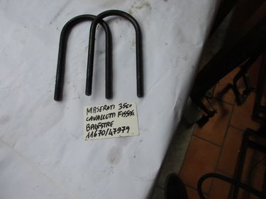 Picture of Leaf spring support lower plate fixing U-bolt Maserati 3500