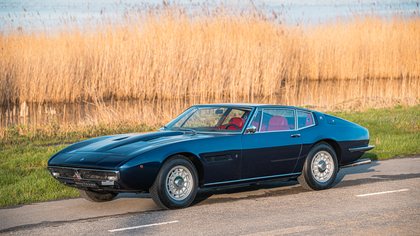 1969 MASERATI GHIBLI 4.9 SS, one of 413 examples built