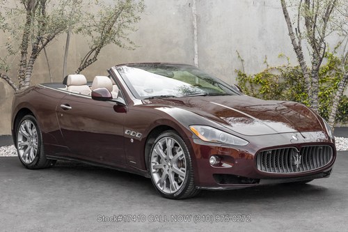 2011 Maserati GranTurismo Convertible In vendita