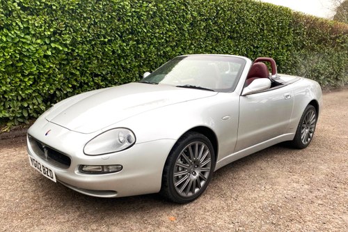 2002 MASERATI SPYDER - FOR AUCTION 13TH APRIL 2024 For Sale by Auction